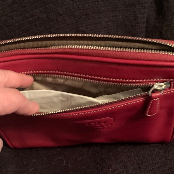 Coach Cherry Leather Bag Set - Picture 3 of 9